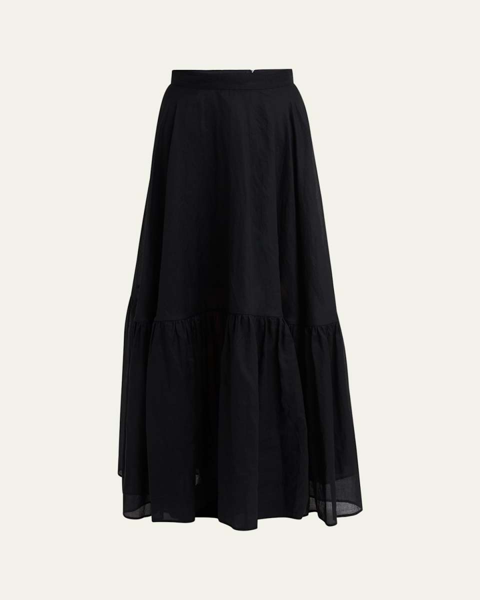 Tiered Maxi Skirt